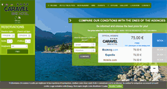 Desktop Screenshot of caravelhotel.it