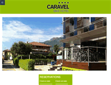 Tablet Screenshot of caravelhotel.it